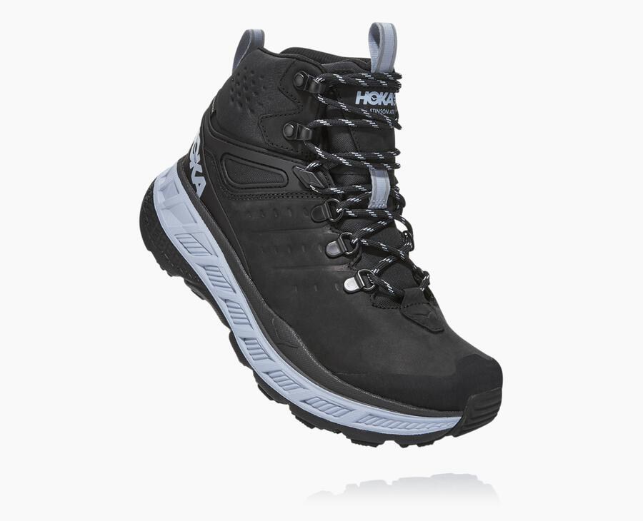 Dámske Turistická Obuv Hoka One One Lacno - Stinson Mid Gore-Tex - Čierne 69574-AVEB